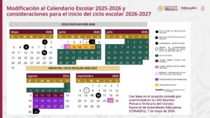 Yucatán aplicará ajustes al calendario escolar 2025-2026