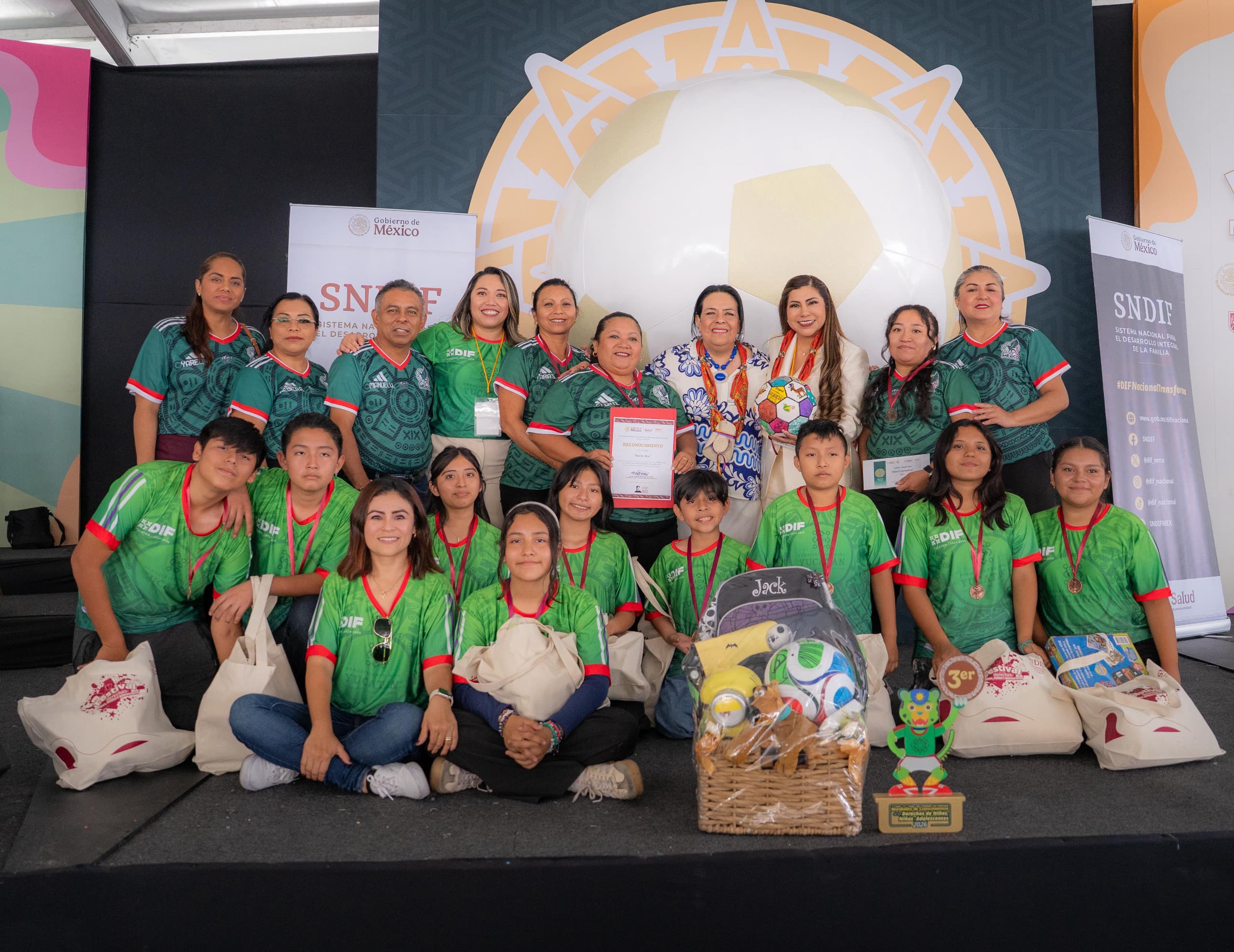 Yucatán obtiene tercer lugar en el Mundialito de Conocimientos de los Derechos de Niñas, Niños y Adolescentes 2026