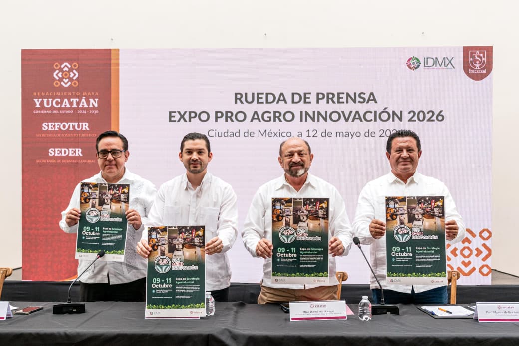 Yucatán será sede de la Expo Pro Agro Innovación 2026