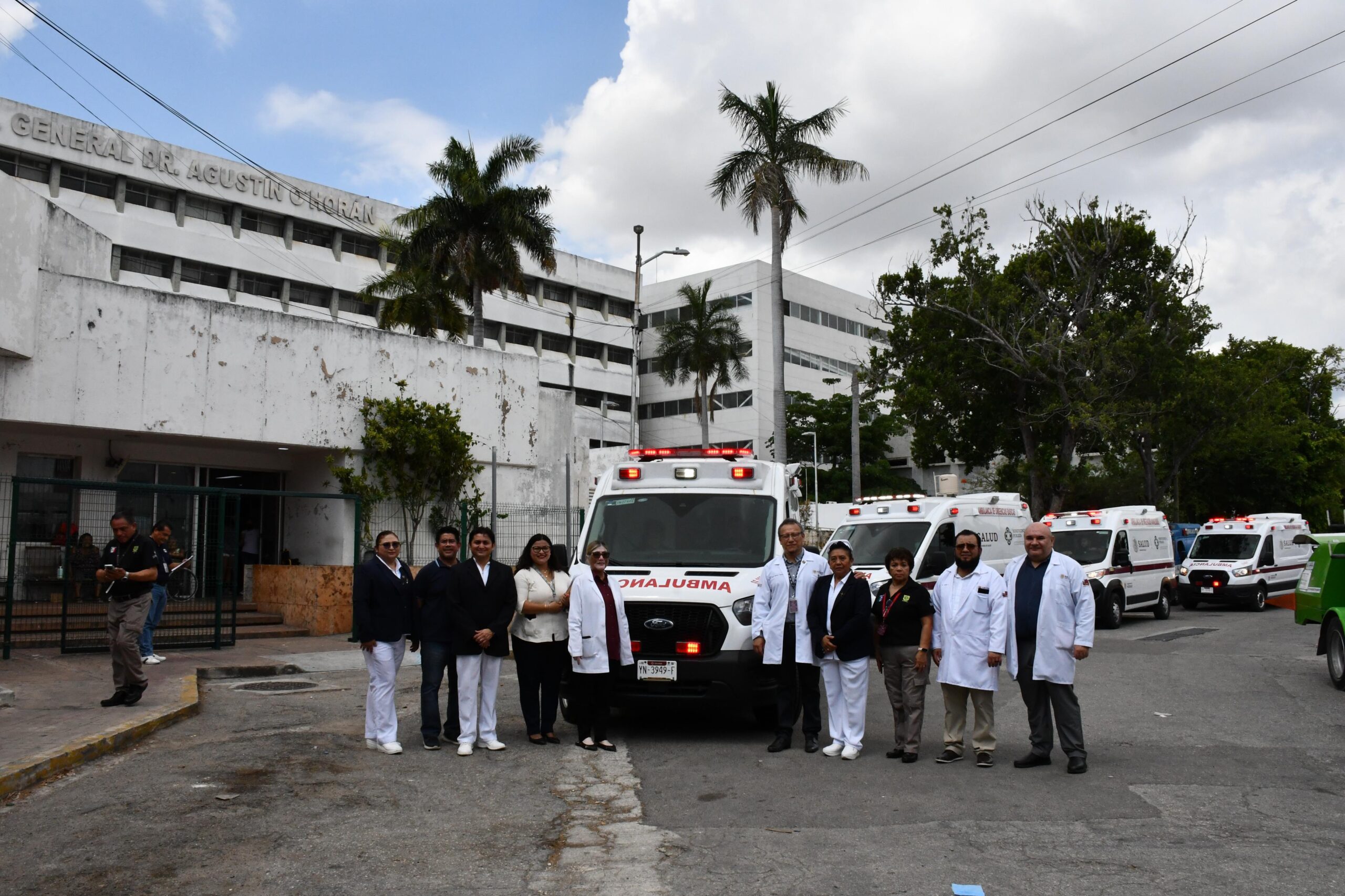 Inicia traslado de pacientes al nuevo Hospital General “Dr. Agustín O’Horán”