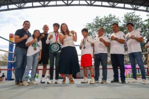En Mérida, el deporte es factor de cohesión social y paz; Cecilia Patrón