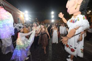 Agradece Cecilia Patrón a todos los asistentes a la Noche Blanca: “Es para todos y llega a todos los rincones de Mérida”