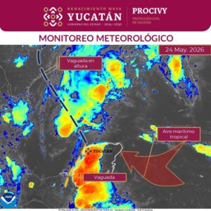 Llaman a prevenir ante incremento gradual de lluvias en Yucatán
