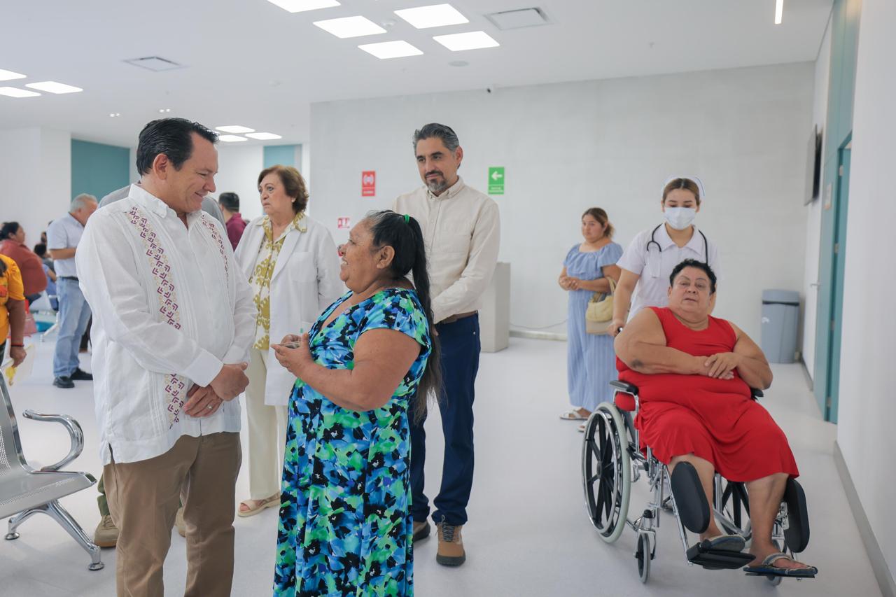 Gobernador Joaquín Díaz Mena garantiza servicios del nuevo Hospital O’Horán pese a inclemencias del tiempo