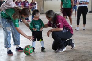 Mundialito Inclusivo reúne a niñas, niños y jóvenes en una jornada de deporte y convivencia