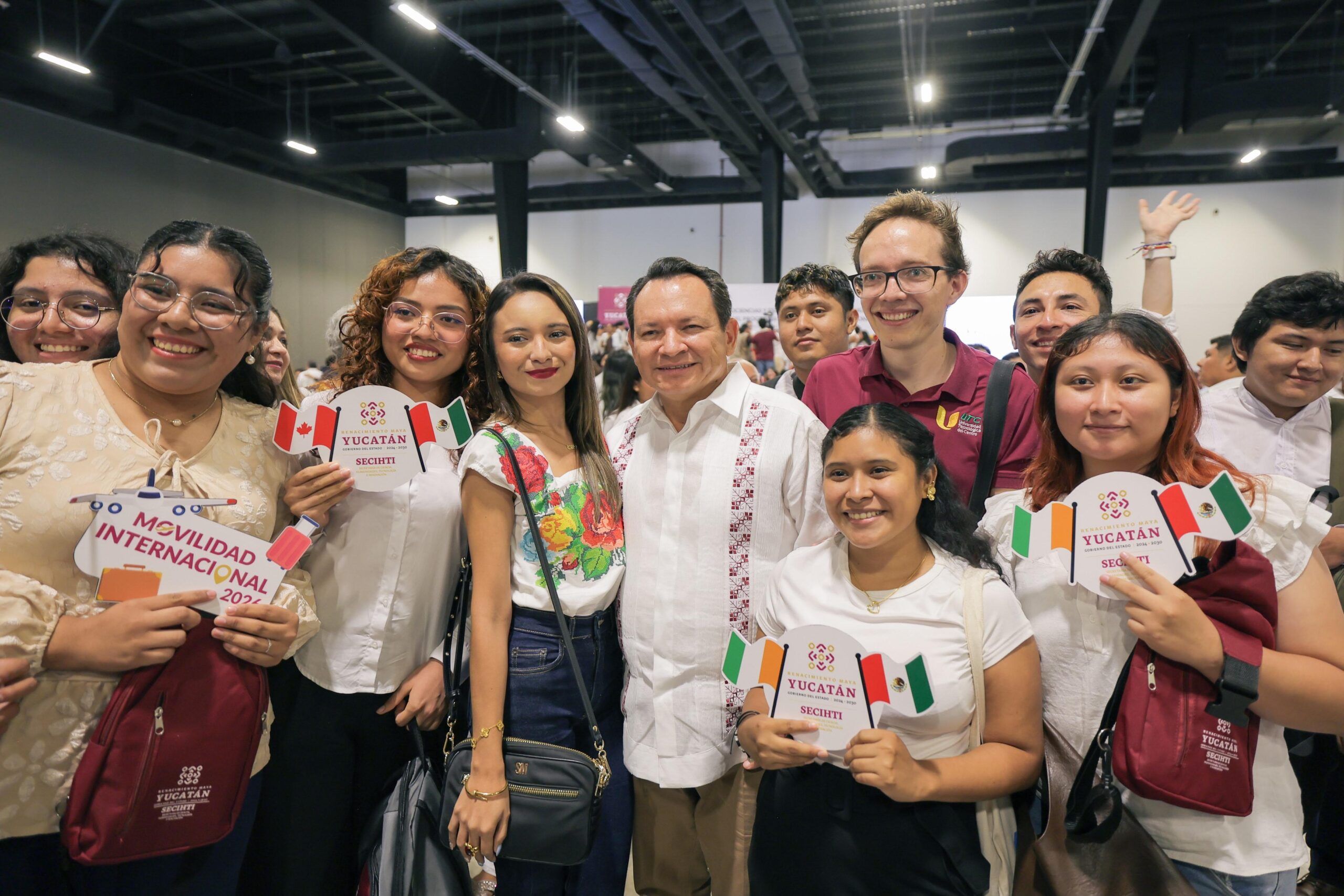Apuesta Yucatán por la ciencia, la innovación y la formación internacional de sus estudiantes