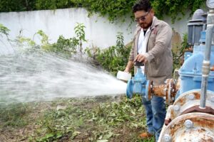 JAPAY GARANTIZA LA CALIDAD DEL AGUA POTABLE EN EL FRACCIONAMIENTO LAS AMÉRICAS