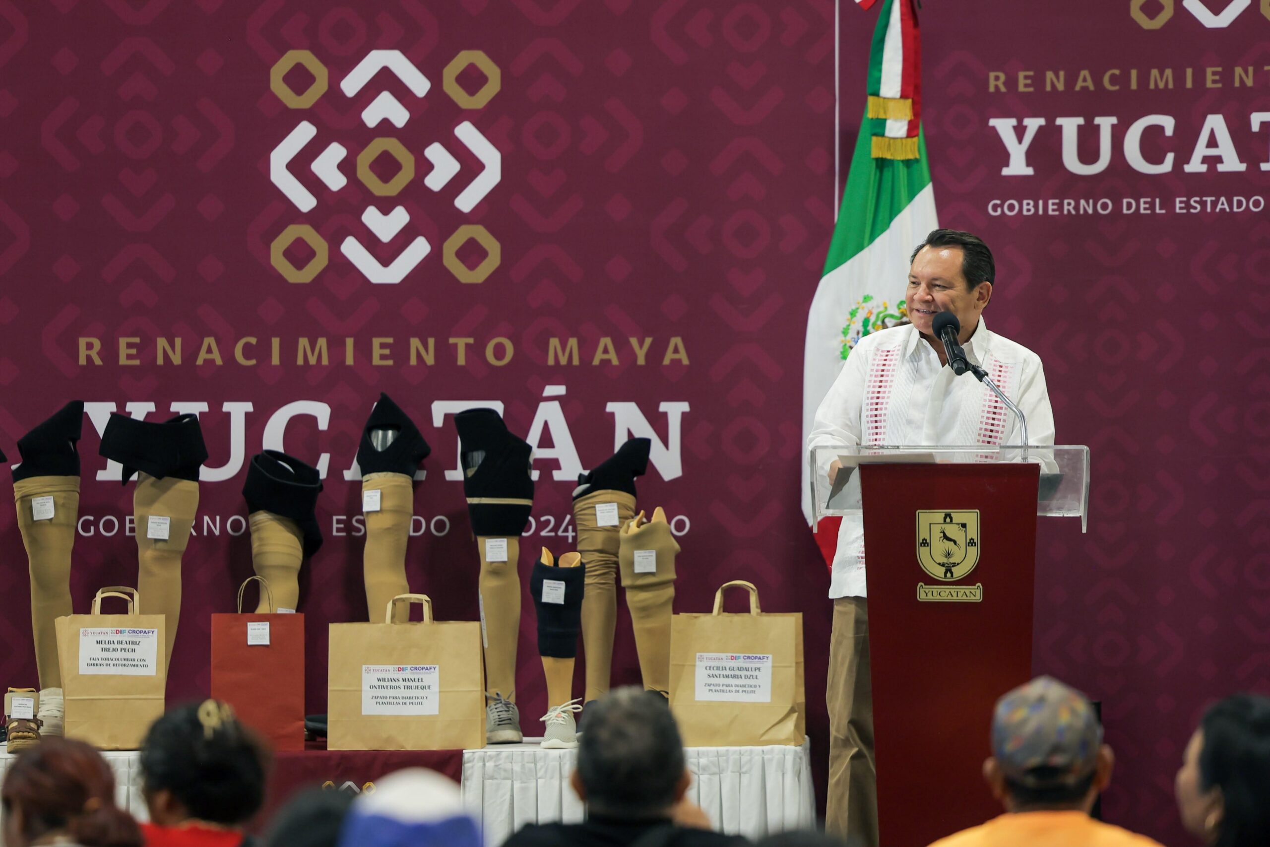 Renacimiento Maya entrega apoyos de movilidad a 81 personas con discapacidad Renacimiento Maya entrega apoyos de movilidad a 81 personas con discapacidad