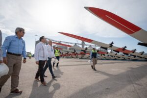 Arriban a Progreso componentes para el Parque Eólico Tizimín II, con inversión de 2,600 millones de pesos y mil empleos