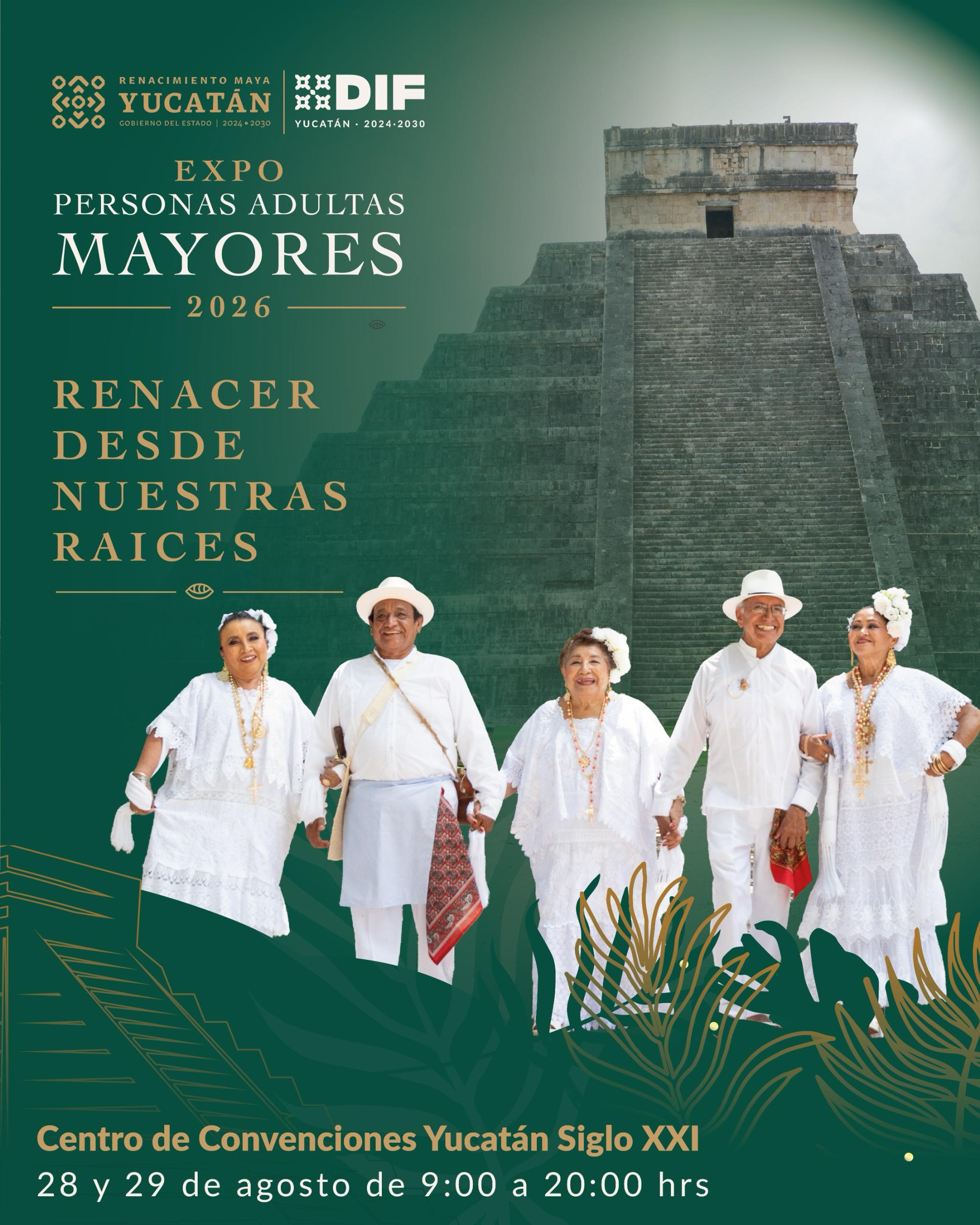 Reconoce Renacimiento Maya el valor y la experiencia de personas adultas mayores de Yucatán Reconoce Renacimiento Maya el valor y la experiencia de personas adultas mayores de Yucatán