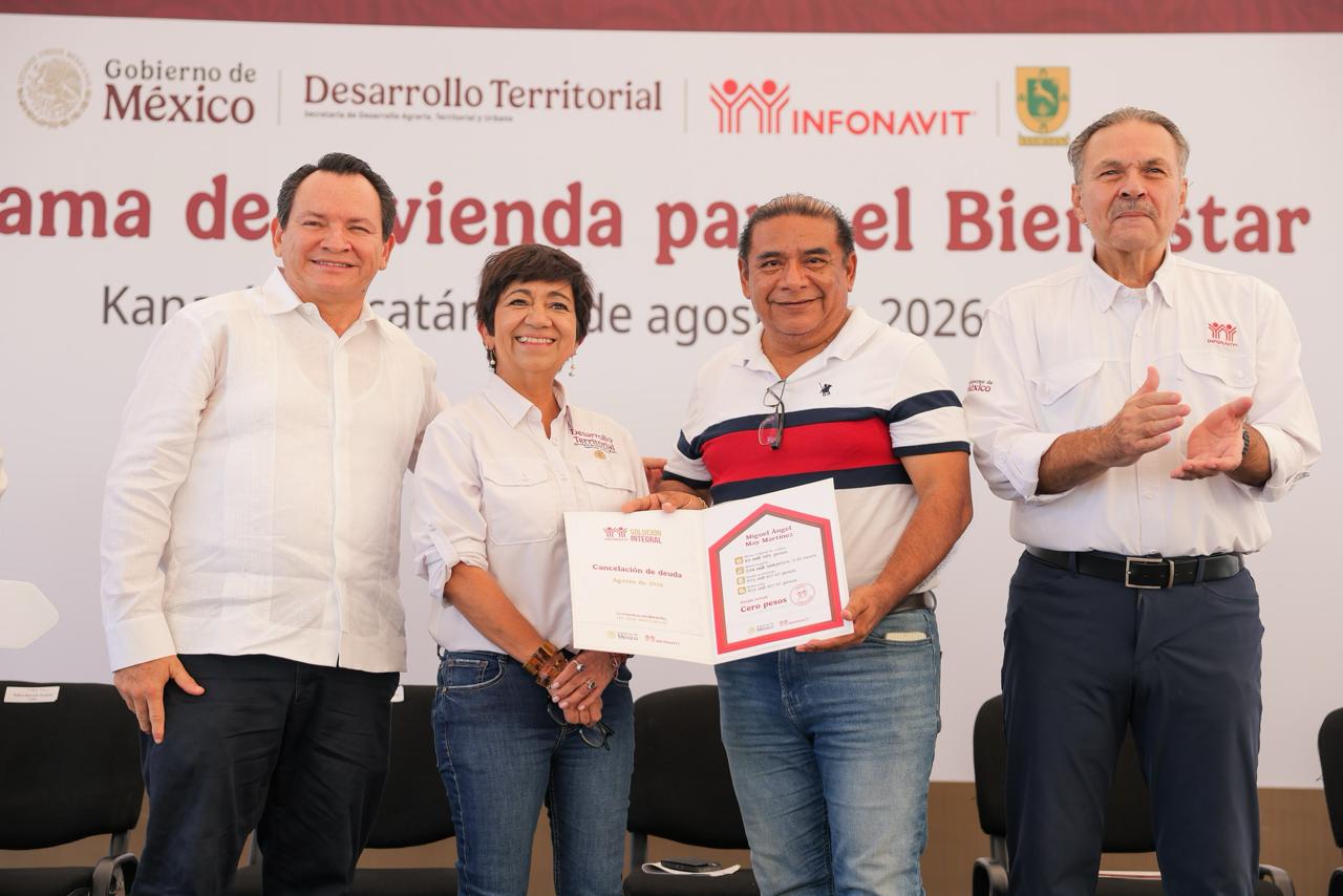 Renacimiento Maya y Gobierno de México llevan vivienda propia a más de 47 mil familias yucatecas Renacimiento Maya y Gobierno de México llevan vivienda propia a más de 47 mil familias yucatecas