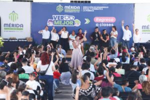 527 niñas y niños de Mérida regresarán a clases viendo mejor gracias al Ayuntamiento de Mérida