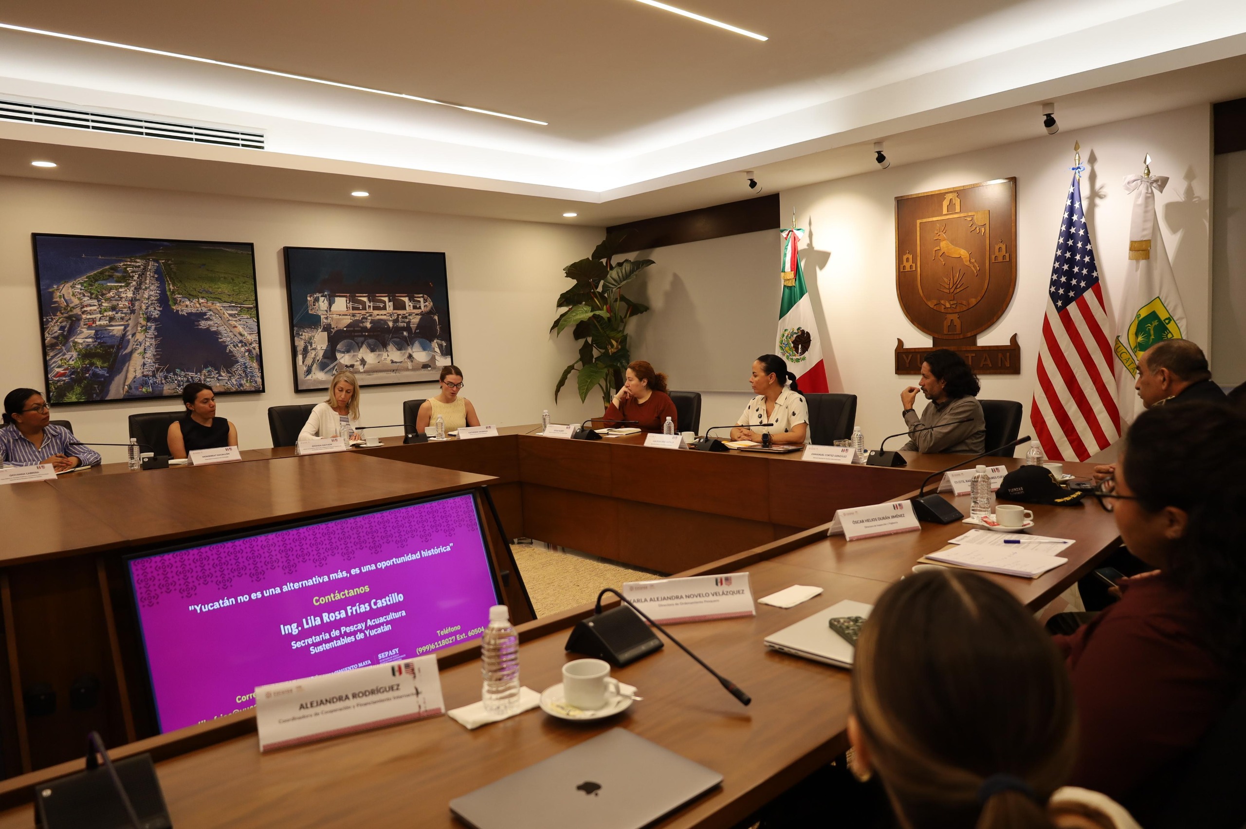 Yucatán y EE. UU. analizan oportunidades para el desarrollo pesquero de Yucatán Yucatán y EE. UU. analizan oportunidades para el desarrollo pesquero de Yucatán