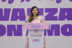 30 millones de raciones para 125 mil niñas y niños: Wendy Méndez Naal rinde cuentas de dos años del DIF Yucatán