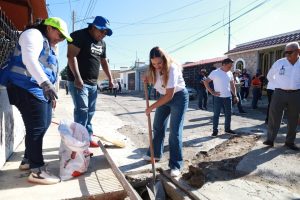 Encabeza Cecilia Patrón megaoperativo número 28 y refuerza mantenimiento del drenaje pluvial.